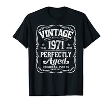 Load image into Gallery viewer, Vintage Made In 1971 T-Shirt 48th Birthday Gift

