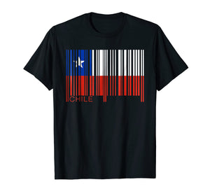 Barcode Chile Bar Code TShirt Tee Shirt T-Shirt