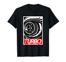 Load image into Gallery viewer, Mens Turbo Tshirt For people who love boost, racing and drifting.
