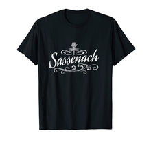 Load image into Gallery viewer, Sassenach Flourish Highlander English Scottish T-Shirt
