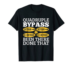Quadruple Bypass Heart Surgery Recovery & T Shirt Design