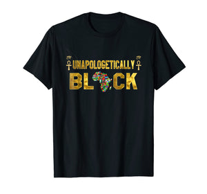Kemetic Afrocentric Black Melanin Apparel T-Shirt African