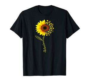 Be Here Tomorrow Sunflower Suicide Prevention Tshirt