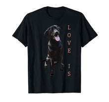 Load image into Gallery viewer, Labrador Retriever Shirt Women Men Kids Black Lab Dog Mom
