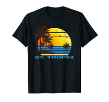 Load image into Gallery viewer, St. Tropez Beach Surf T-Shirt Summer Souvenir Tee Shirt
