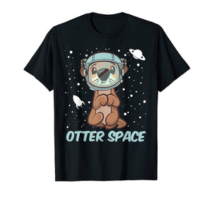 Otter Space Funny Otter Pun T-Shirt