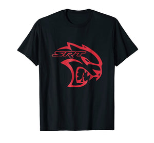 AWESOME SRT HELL CAT DODGE T SHIRT Red