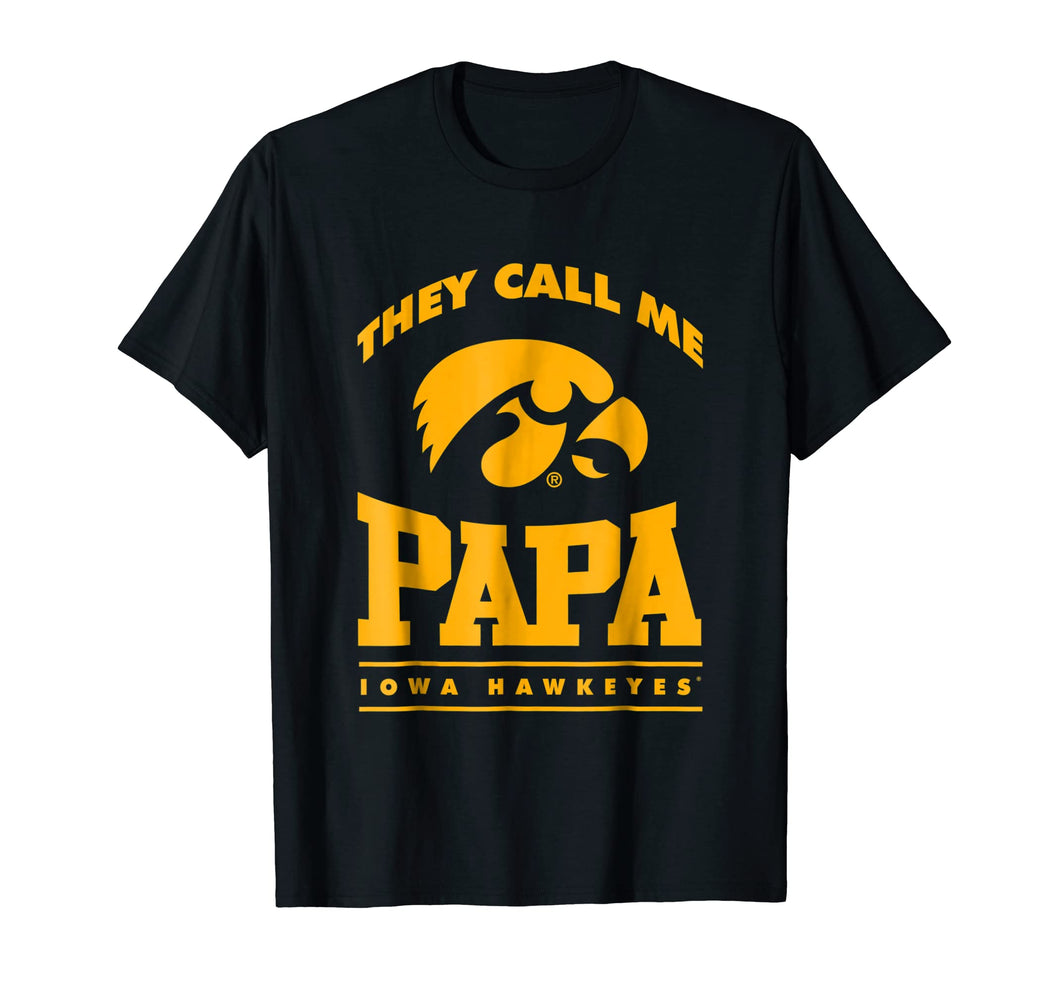 Mens Iowa Hawkeyes They Call Me Papa T-Shirt - Apparel