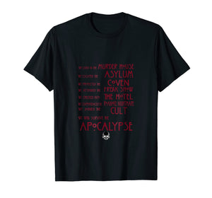 American Movies Horror Story T-Shirt American Horror Clothes