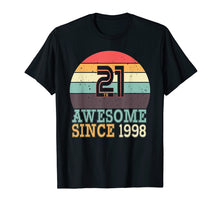 Load image into Gallery viewer, 21th Birthday Vintage 21 Years Old TShirt
