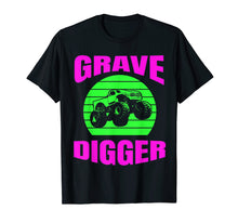 Load image into Gallery viewer, Monster Truck American Flag Racing USA Vintage T-Shirt
