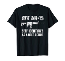 Load image into Gallery viewer, 2nd Amendment Pro Gun Shirts AR-15 Identifies As Bolt Action
