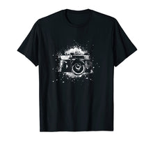 Load image into Gallery viewer, Photographer T-Shirt Camera Photography Retro Journalist Tee
