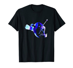 Angler Fish Art T Shirt