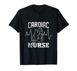 Cardiac Registered Nurse Cardiology Heart & T Shirt Design