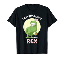 Load image into Gallery viewer, Eastersaurus Rex T-Shirt Easter Bunny Dinosaur Tee Dino Gift
