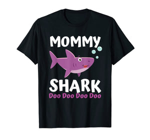 Mommy Shark Doo Doo Shirt - Matching Family Shark Shirts Set