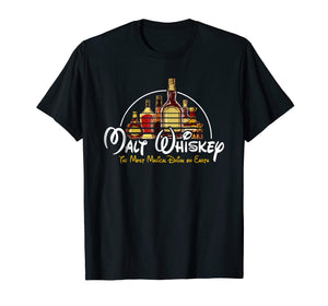 Malt Whiskey T-Shirt Gift For Men Women