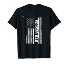 Load image into Gallery viewer, Soccer Dad Player Vintage USA American Flag T Shirt

