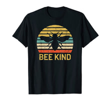 Load image into Gallery viewer, Bee Kind T-Shirt - Honey Bee Awareness Gift

