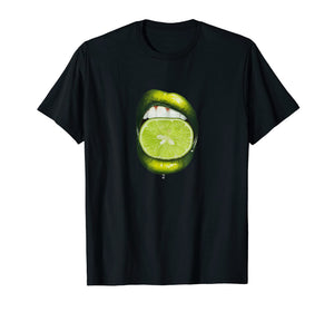 Lemon Glossy Lips T Shirt