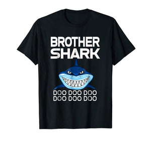 Brother Shark T-shirt Doo Doo Doo - Gift Shark Tee