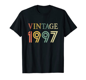 Retro Vintage 1997 T-Shirt 21 yrs old Bday 21st Birthday