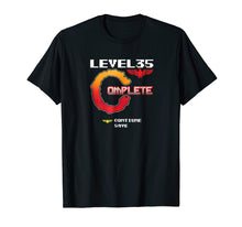 Load image into Gallery viewer, Level 35 1983 Retro Contra Gaming T-shirt 35th Birthday Gift
