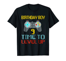 Load image into Gallery viewer, 9th Birthday Boy Shirt Video Game Gamer Boys Kids Gift
