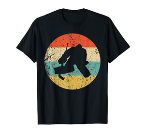 Hockey Vintage Retro Hockey Goalie T-Shirt