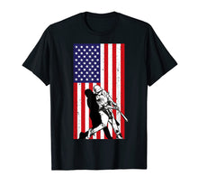 Load image into Gallery viewer, American Flag Baseball Player Shirt Gift
