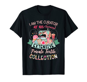 i am the curator of an extensive private textile collection