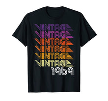 Load image into Gallery viewer, 1969 Vintage 50th Birthday Gift Retro Graphic T Shirt
