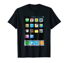 Load image into Gallery viewer, Cell Phone Smartphone Mobile App Halloween Costume T-Shirt
