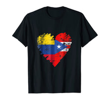 Load image into Gallery viewer, Colombia Puerto Rico T-Shirt Flag Heart Colombian Rican
