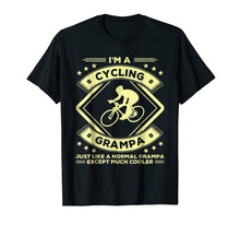 Load image into Gallery viewer, Cycling Grampa shirt Funny Cycler gifts Grandpa tshirt
