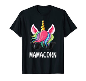 Mamacorn mom funny unicorn t-shirt for Mothers day gifts