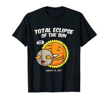 Load image into Gallery viewer, Cute Guess Who? Total Solar Eclipse of the Sun T Shirt
