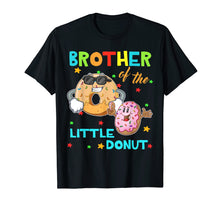 Load image into Gallery viewer, Brother Of The Little Donut Birthday Shirt Donut Shirt
