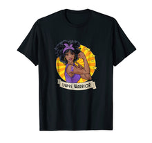 Load image into Gallery viewer, Lupus Warrior T-shirt Purple Awareness Ribbon

