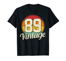 Load image into Gallery viewer, 30th Birthday T-Shirt - Vintage 1989 Retro Shirt Gift Idea
