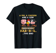 Load image into Gallery viewer, BBQ Joke T-Shirt Funny A Pig Cow Chicken Shirt
