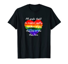 Load image into Gallery viewer, LGBT Pride Month 2019 T-Shirt LGBT Awareness Month Gift Tee
