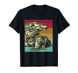 Komodo Dragon T-Shirt Vintage Style