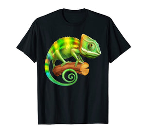 Cool Colorful Chameleon Gecko Lizard T-Shirt, Kid Gift Tee