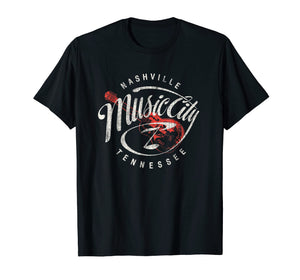 Nashville Music City USA Vintage T-shirt