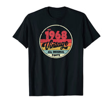 Load image into Gallery viewer, 1968 Vintage T Shirt, Birthday Gift Tee. Retro Style Shirt.
