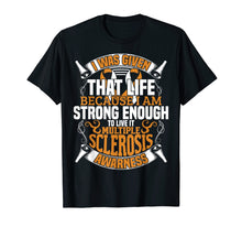 Load image into Gallery viewer, Multiple Sclerosis Awareness Orange Ribbon T Shirt
