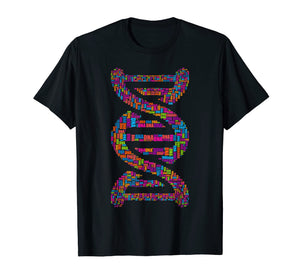 Biology DNA Molecule Word Cloud T-Shirt Science Teacher Gift