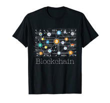 Load image into Gallery viewer, Blockchain Cryptocurrency T-shirt BitCoin Crypto BTC Gift
